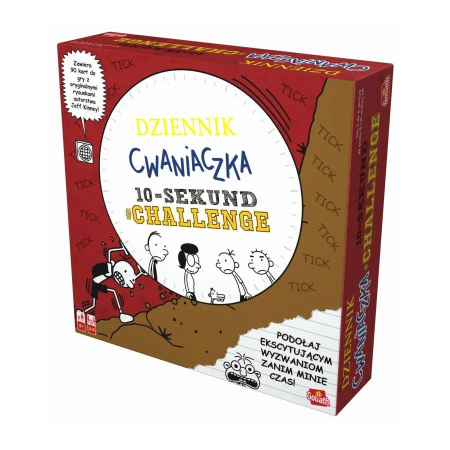 Gra Dziennik Cwaniaczka 10 sekund Challenge