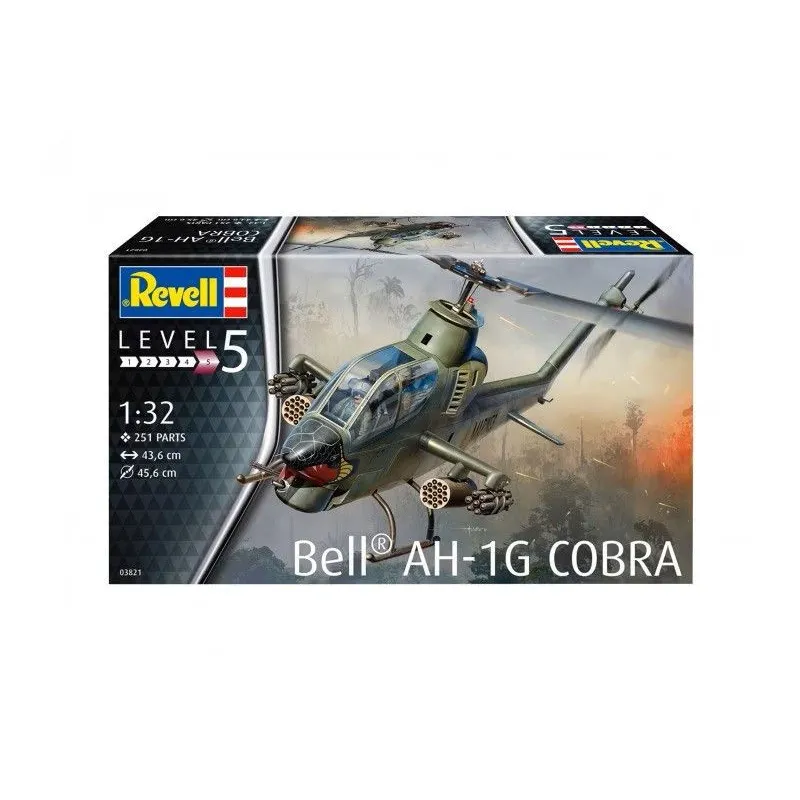 Model plastikowy Helikopter AH-1G Cobra 1/32
