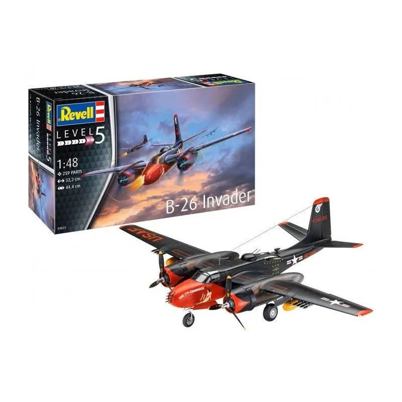 Model plastikowy Samolot B-26C Invader 1/48
