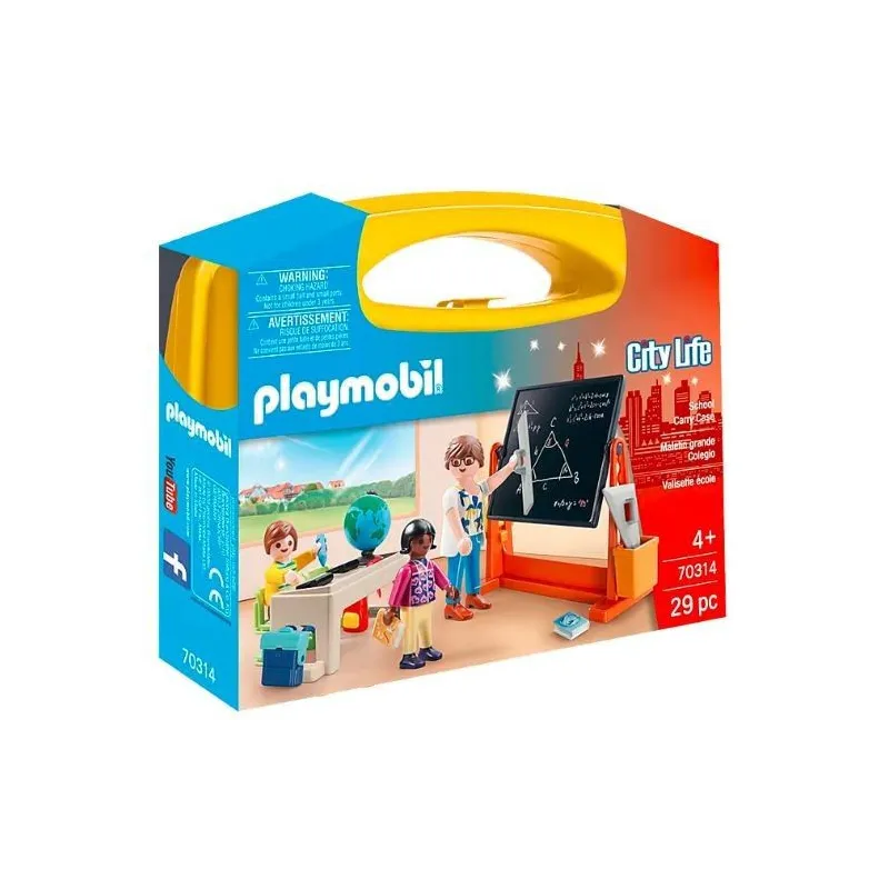 Zestaw z figurkami City Life 70314 Skrzyneczka szkolna