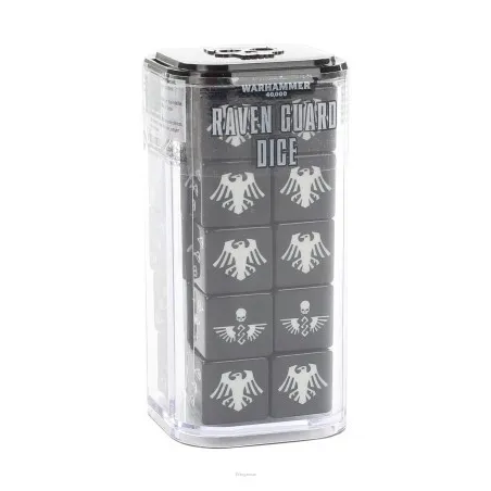 Warhammer 40K : Raven guard dice set