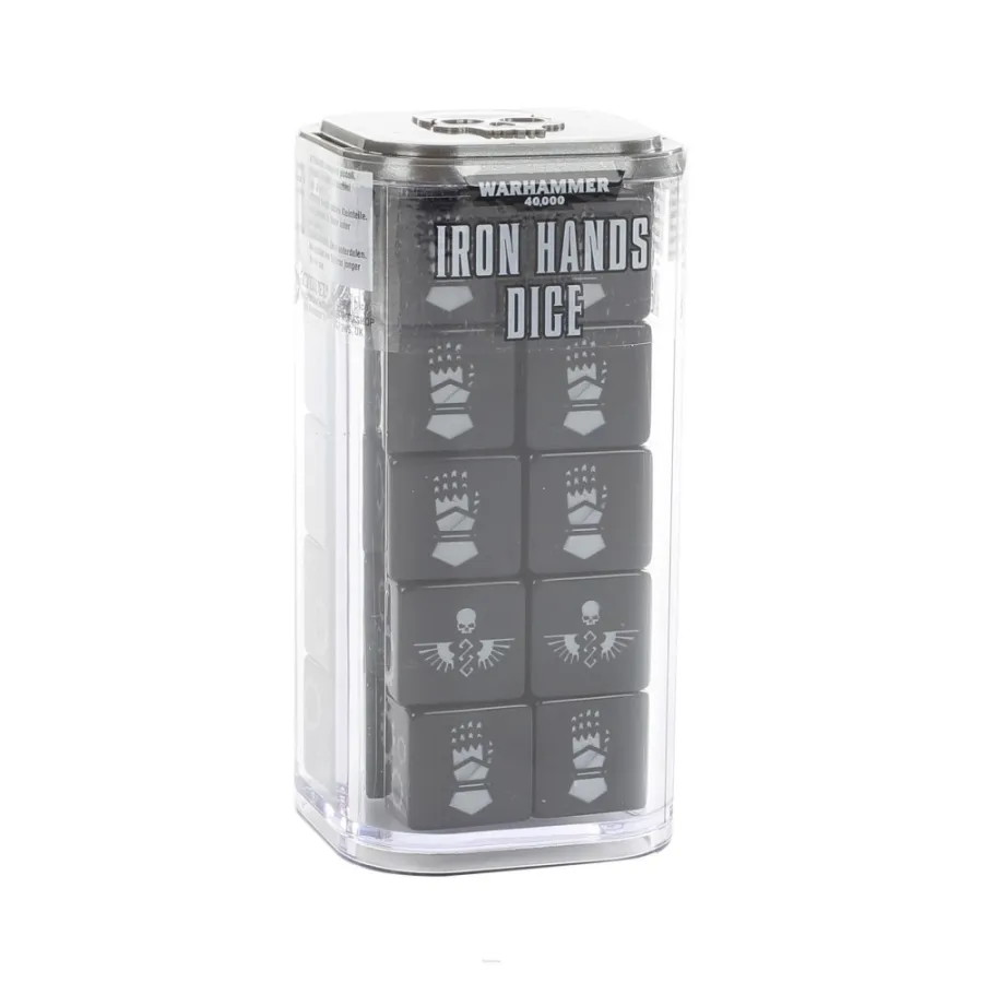 Warhammer 40K : Iron hands dice set