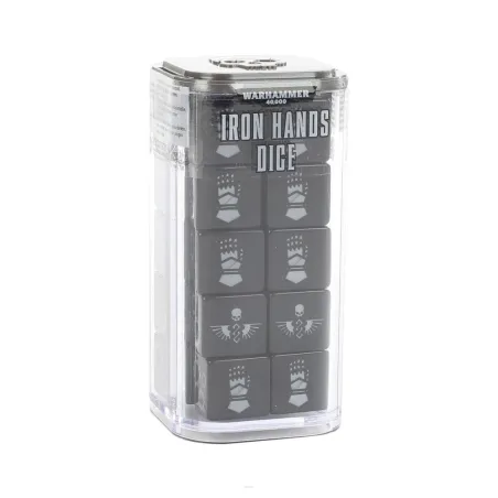 Warhammer 40K : Iron hands dice set