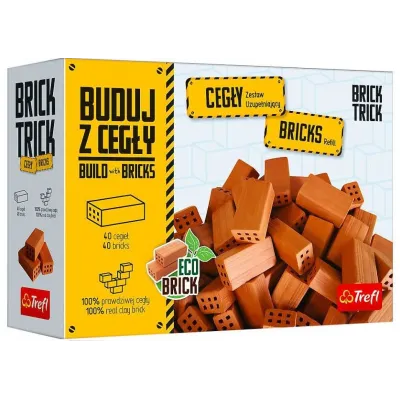 Zestaw uzupełniający Brick Trick cegły pełne 40 sztuk