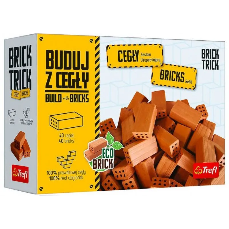 Zestaw uzupełniający Brick Trick cegły pełne 40 sztuk