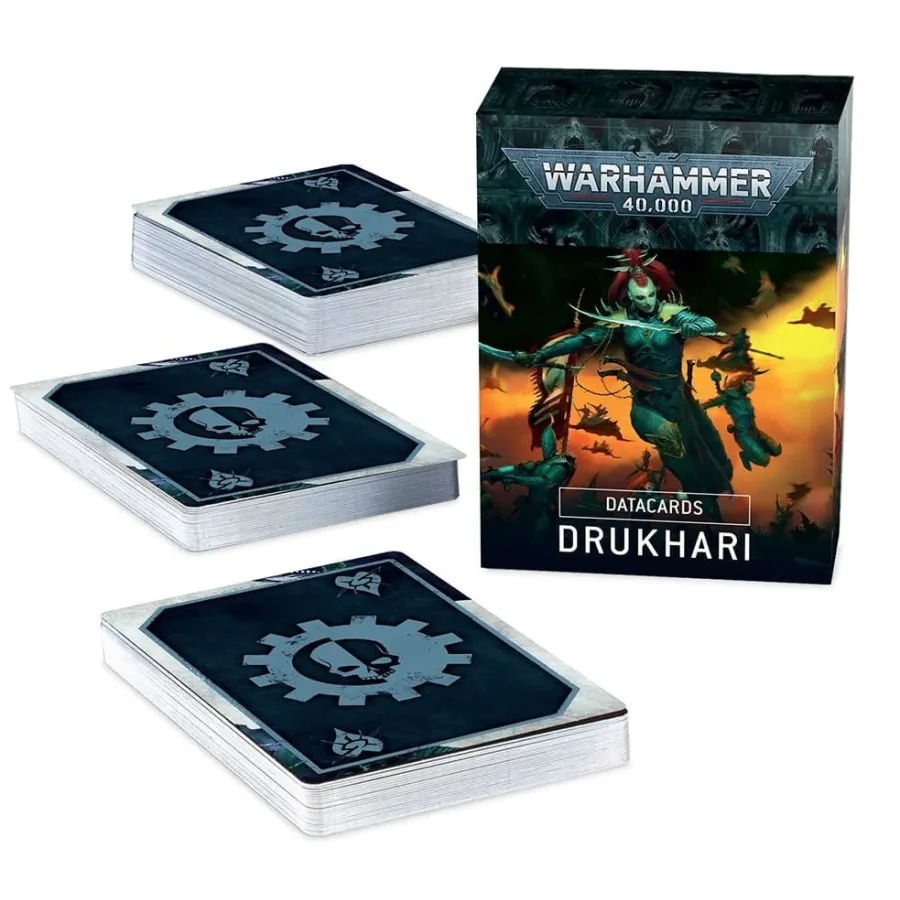 Warhammer 40K : Datacards Drukhari