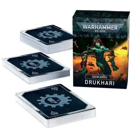 Warhammer 40K : Datacards Drukhari