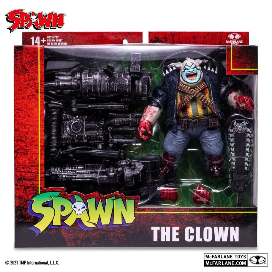 Figurka akcji Spawn: The Clown Bloody Deluxe 18cm