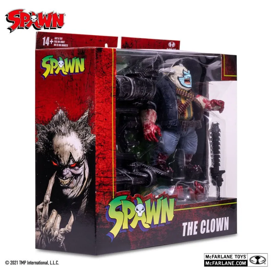 Figurka akcji Spawn: The Clown Bloody Deluxe 18cm