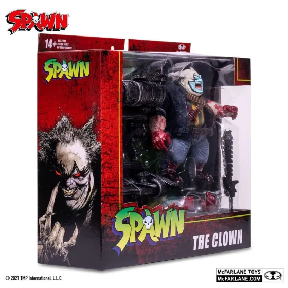 Figurka akcji Spawn: The Clown Bloody Deluxe 18cm