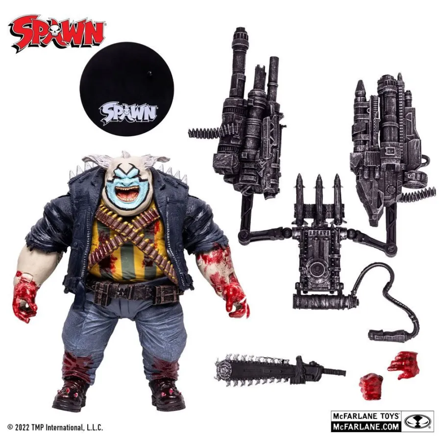 Figurka akcji Spawn: The Clown Bloody Deluxe 18cm