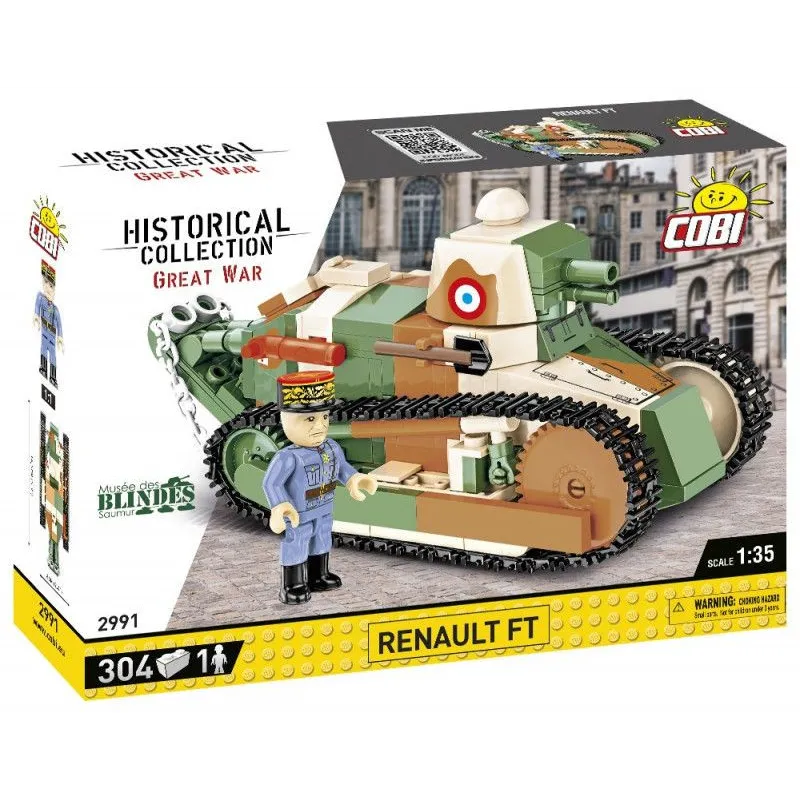 Klocki Renault FT