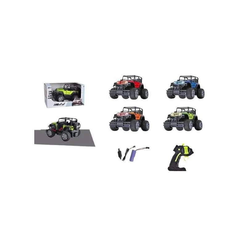 Auto metalowe R/C Off Road, ładowanie USB