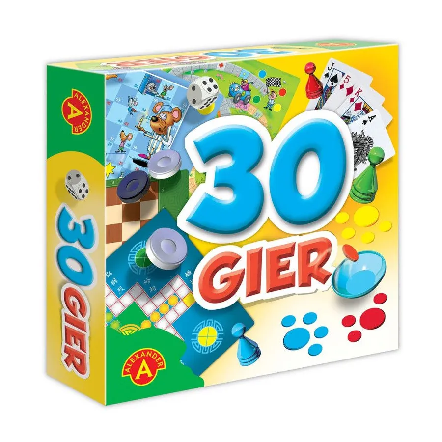 Gra Zestaw 30 gier, Gry Rodzinne