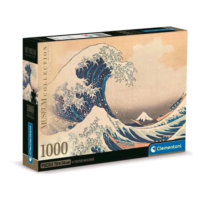 Puzzle 1000 elementów Hokusai: La Grande Onda