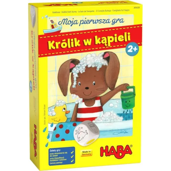 Gra Moja pierwsza gra - Królik w kąpieli