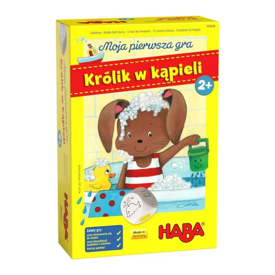 Gra Moja pierwsza gra - Królik w kąpieli