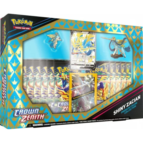 Karty Crown Zenith Premium Figure Collection - Zacian