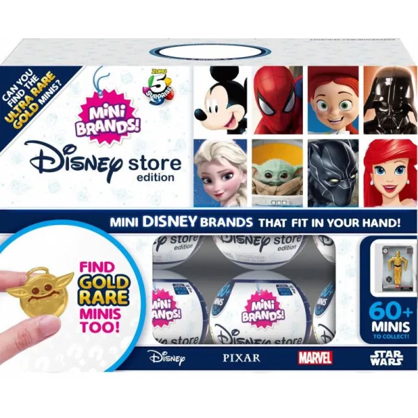 Figurki Mini Brands Sklep Disney display 24 sztuki