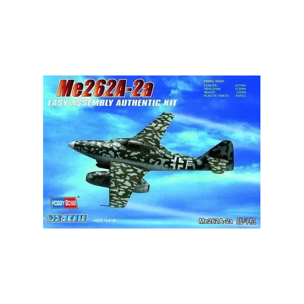 Model plastikowy Me262A-2a