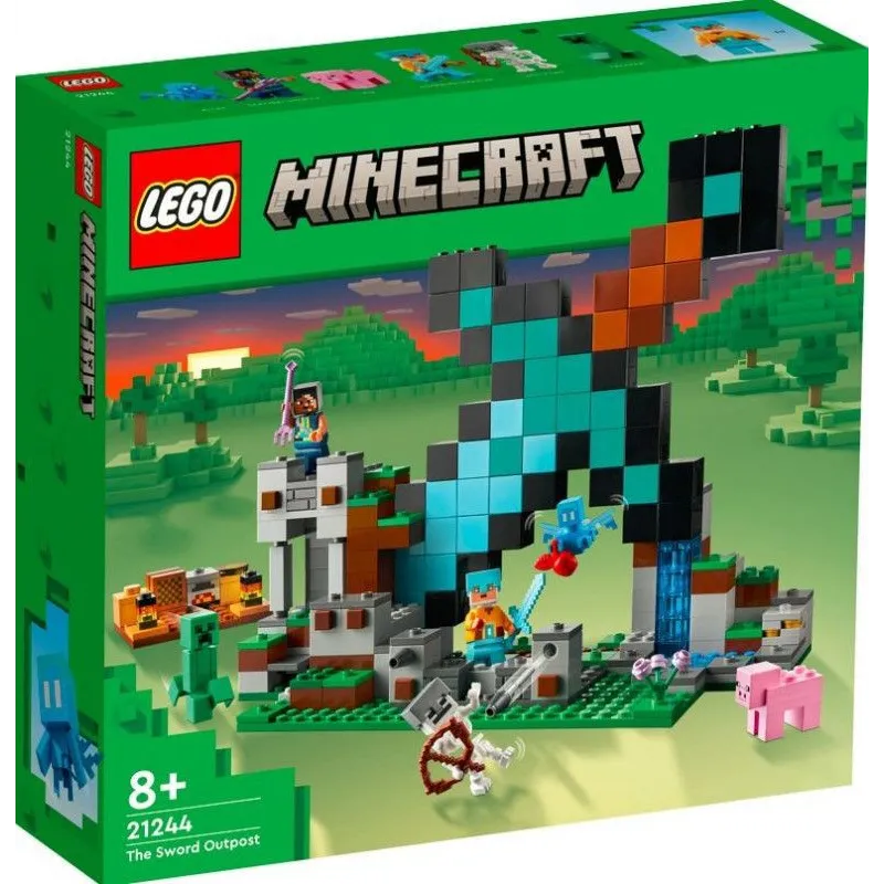 Klocki Minecraft 21244 Bastion miecza