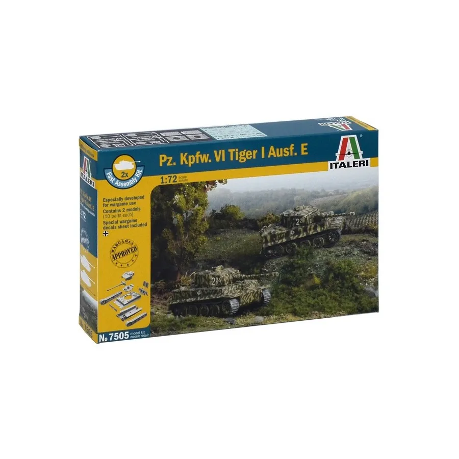 Italeri 7505 Pz.Kpfw.VI Tiger Ausf.E