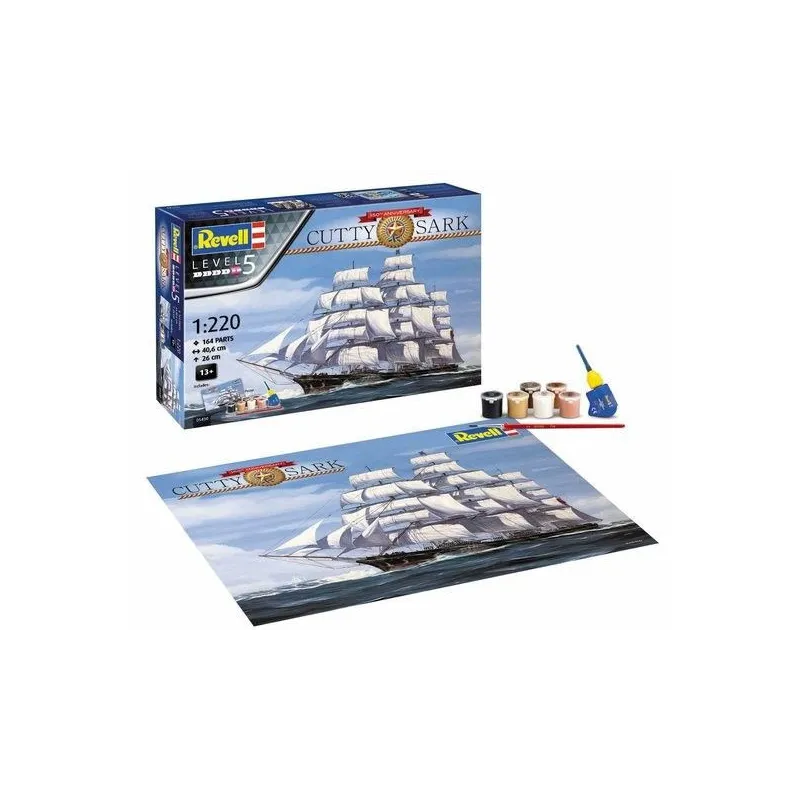 Zestaw upominkowy Model plastikowy Cutty Sark 150TH Anniver