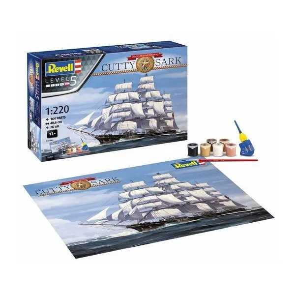 Zestaw upominkowy Model plastikowy Cutty Sark 150TH Anniver