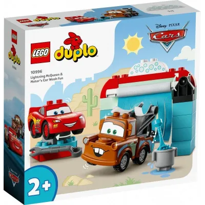 Klocki DUPLO 10996 Disney and Pixars Cars Zygzak McQueen i Złomek - myjnia