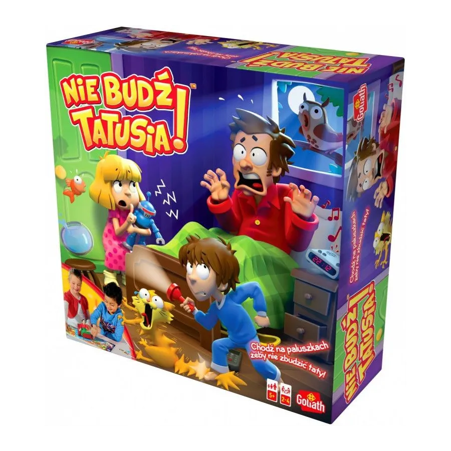 Gra Nie Budź Tatusia!