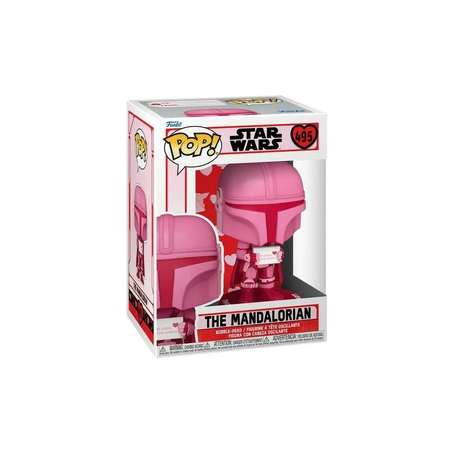 Figurka Funko Pop! Star Wars: Valentines S2 - The Mandalorian nr 495