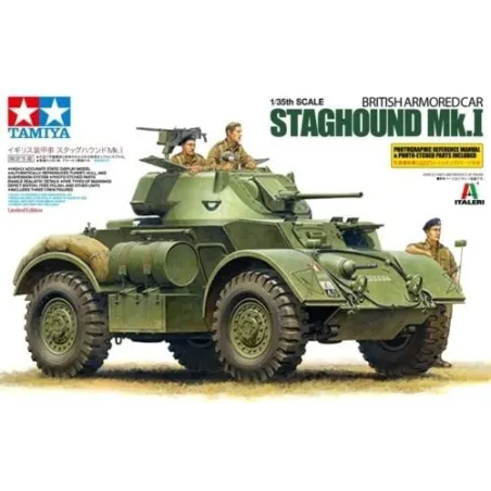 Tamiya 89770 British Armored Staghound - Mk.1 Car