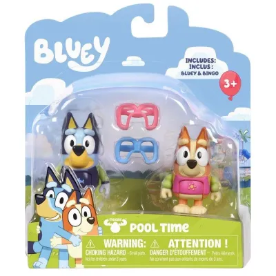 Bluey Figurki 2pak Zabawa na basenie