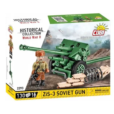 Klocki ZiS-3 76 mm Divisional Gun M1942