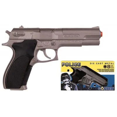 Pistolet policyjny metalowy GONHER 45/0