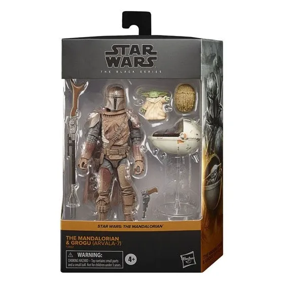 Star Wars The Mandalorian Black Series - The Mandalorian & Grogu F2882 (Arvala-7)