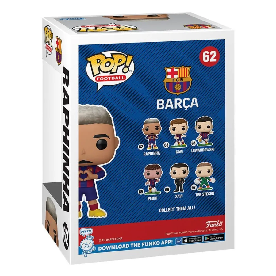 Figurka Funko POP! Football Barcelona - Raphinha nr 62