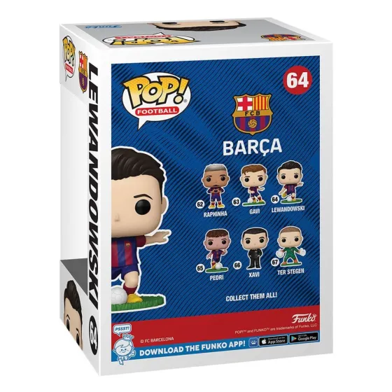 Figurka Funko POP! Football Barcelona - Lewandowski nr 64