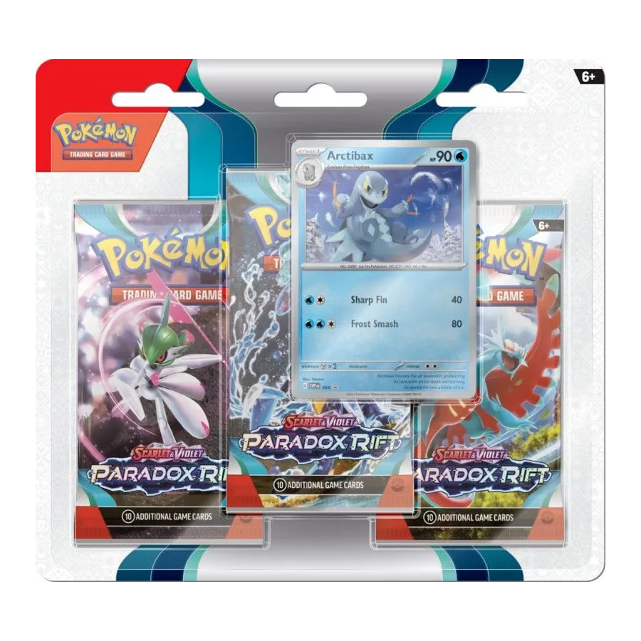 Pokémon TCG: Scarlet & Violet - Paradox Rift 3 boostery