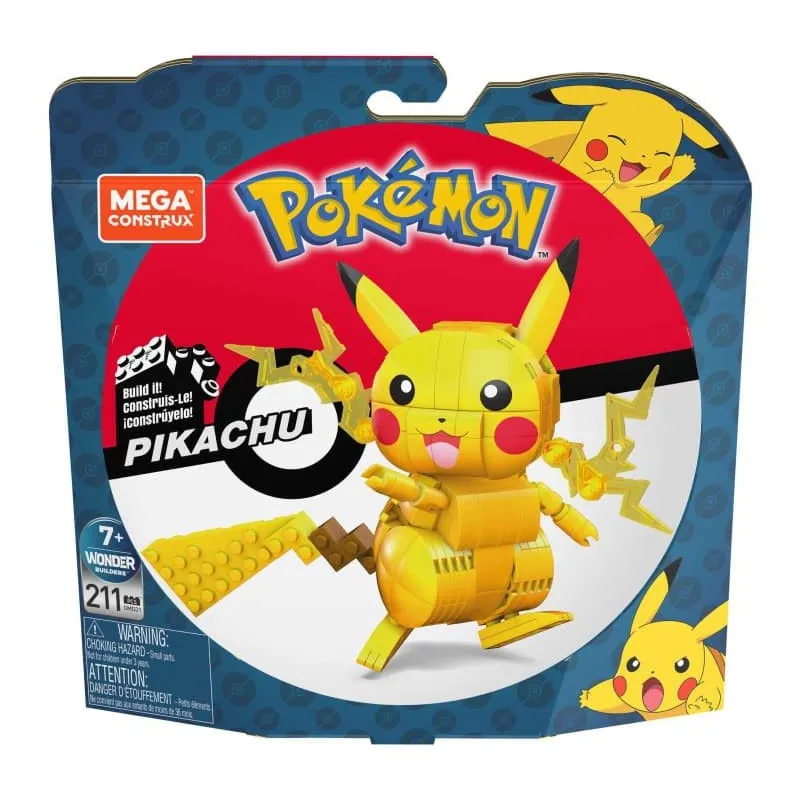 Klocki Pikachu średni Pokemon do zbudowania GMD31