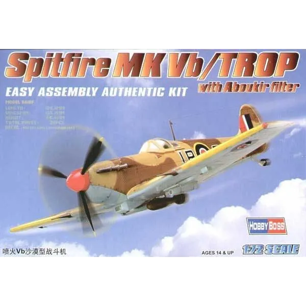 HOBBY BOSS Spitfire Mk.V b/Trop w/Aboukir