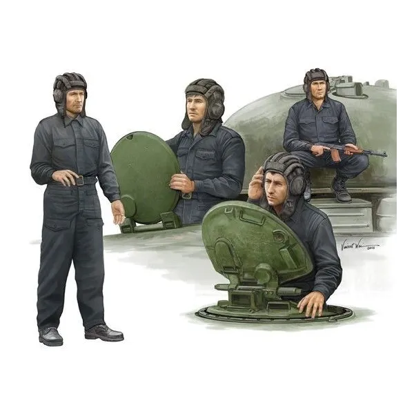 Soviet tank crew