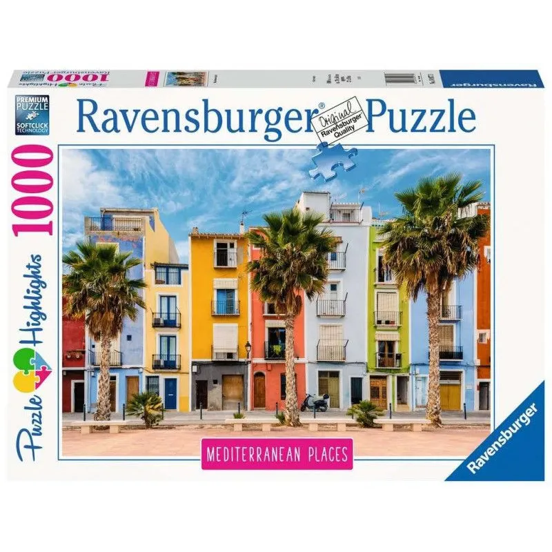 Puzzle 1000 elementów Środziemnomorska Hiszpania