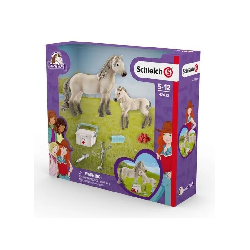 Zestaw figurek Islandzki koń i apteczka