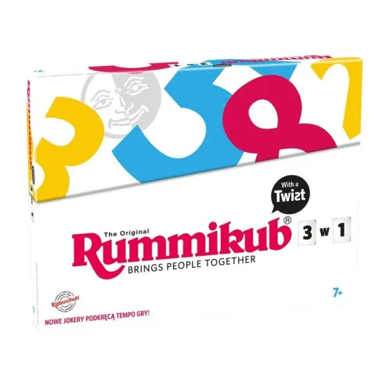 Gra Rummikub 3w1