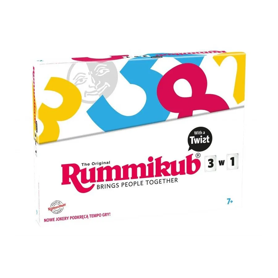 Gra Rummikub 3w1