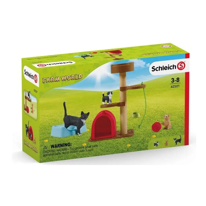 Zestaw figurek Playtime for cute Cats