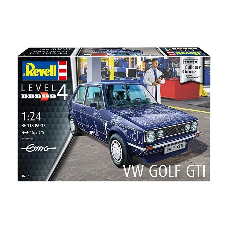 Model plastikowy VW Golf GTI Builders Choice