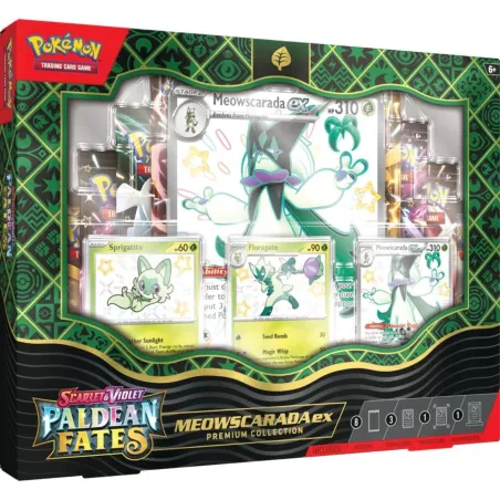 Pokémon TCG: Paldean Fates Meowscarada Ex Premium Collection