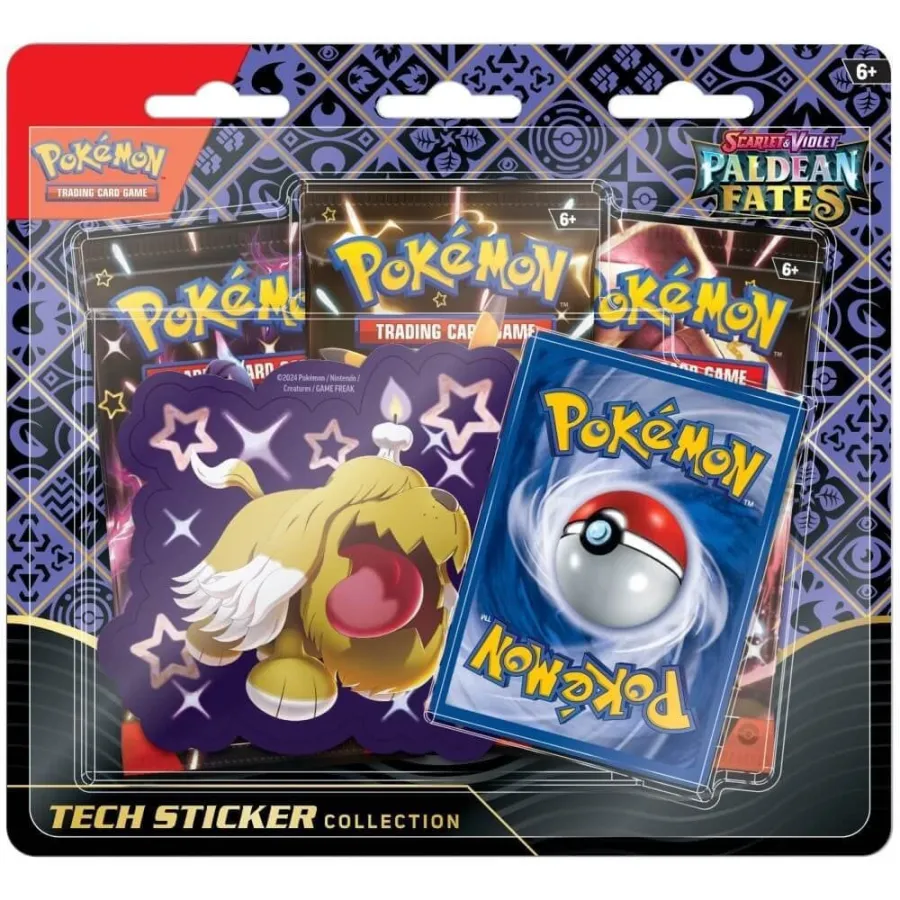 Pokémon TCG: Paldean Fates Tech Sticker Collection